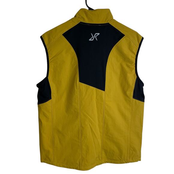 Revolution Race Hypershell Jacket Medium Mens Yellow Outdoors Hiking Full Zip - Picture 2 of 9